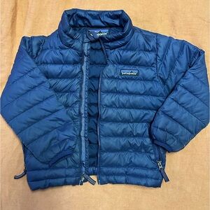 Patagonia Down Jacket Navy Blue 3T